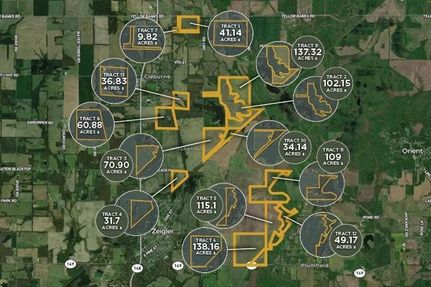 Timberland Property for sale in Franklin County, Illinois