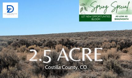 Land for sale in Costilla County, Colorado