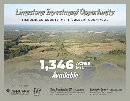 Undeveloped Land for sale in Colbert County, Alabama