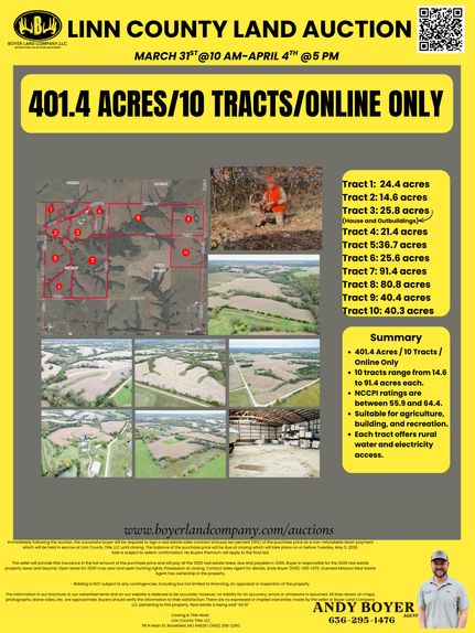 Farm and Ranch for sale in Linn County, Missouri