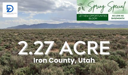 Land for sale in Iron County, Utah