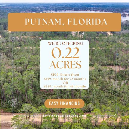 Timberland Property for sale in Putnam County, Florida