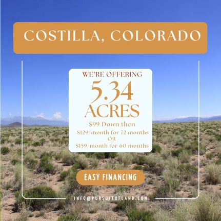 Farm and Ranch for sale in Costilla County, Colorado