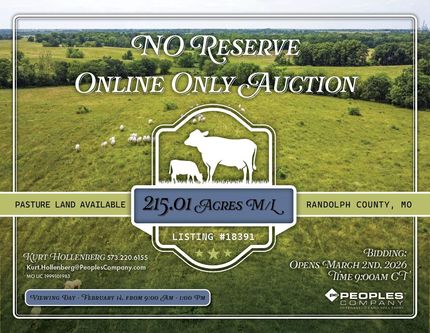 Recreational Property for sale in Randolph County, Missouri