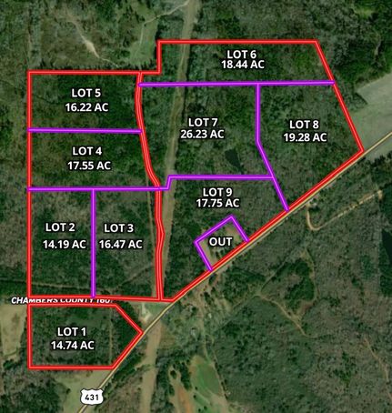 Farm and Ranch for sale in Chambers County, Alabama
