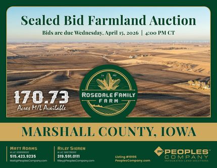 Recreational Property for sale in Marshall County, Iowa