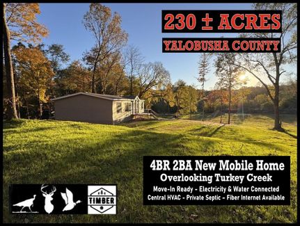 Farm and Ranch for sale in Yalobusha County, Mississippi