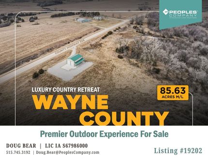 Land for sale in Wayne County, Iowa