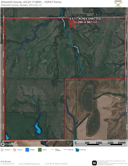 Farm and Ranch for sale in Ellsworth County, Kansas