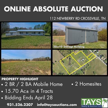Farm and Ranch for sale in Cumberland County, Tennessee