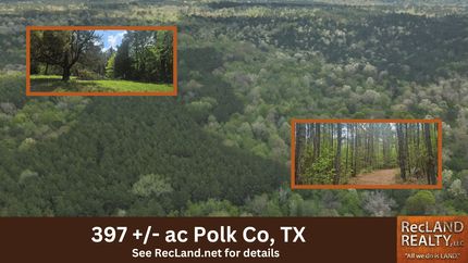 Land for sale in Polk County, Texas