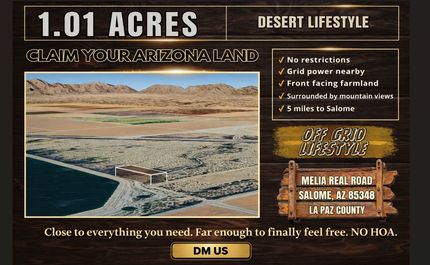 Hunting Property for sale in La Paz County, Arizona