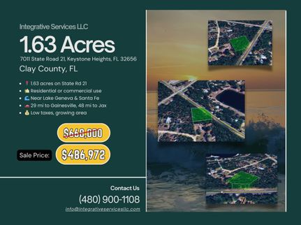 Land for sale in Clay County, Florida