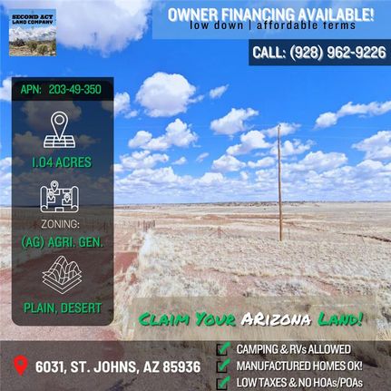 Undeveloped Land for sale in Apache County, Arizona