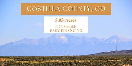 Land for sale in Costilla County, Colorado