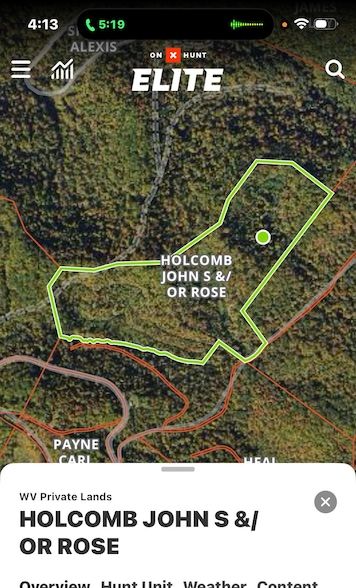 Land for sale in Braxton County, West Virginia