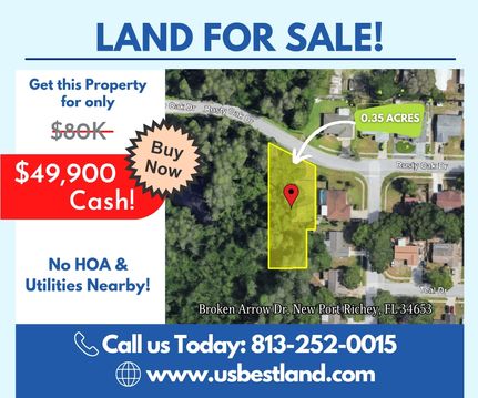 Land for sale in Pasco County, Florida