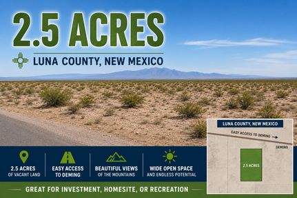 Land for sale in Luna County, New Mexico