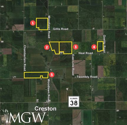 Land for sale in Ogle County, Illinois