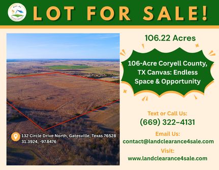 Recreational Property for sale in Coryell County, Texas