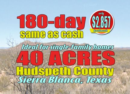 Farm and Ranch for sale in Hudspeth County, Texas