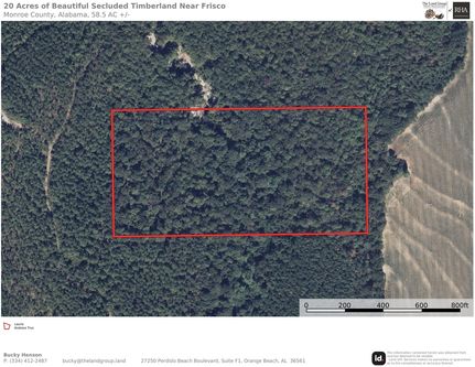 Farm and Ranch for sale in Monroe County, Alabama