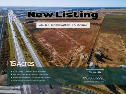 Timberland Property for sale in Lubbock County, Texas