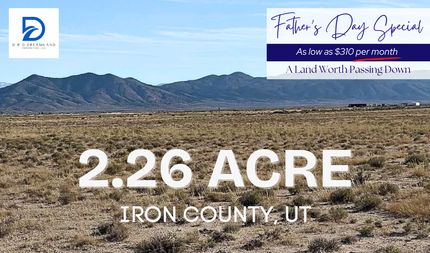 Land for sale in Iron County, Utah