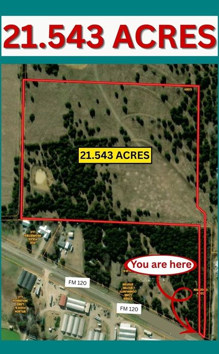 Land for sale in Grayson County, Texas