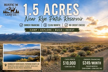 Lakefront Property for sale in Pershing County, Nevada