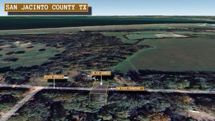 Undeveloped Land in San Jacinto County, Texas