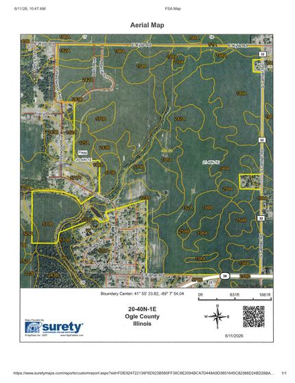 Farm and Ranch for sale in Ogle County, Illinois