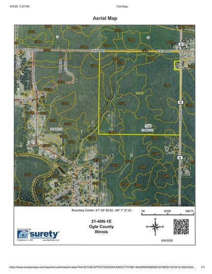 Farm and Ranch for sale in Ogle County, Illinois