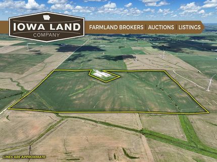 Land for sale in Poweshiek County, Iowa
