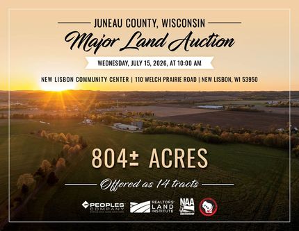 Farm and Ranch for sale in Juneau County, Wisconsin