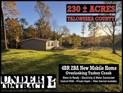 Farm and Ranch for sale in Yalobusha County, Mississippi