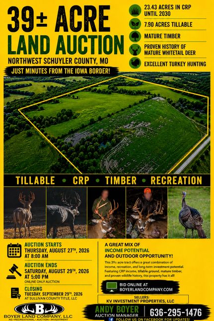 Recreational Property for sale in Schuyler County, Missouri