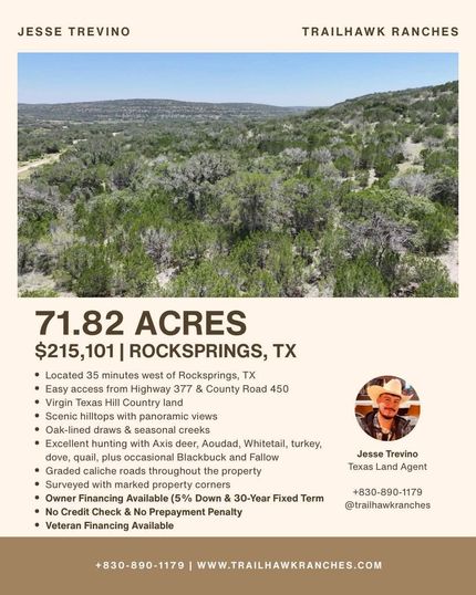 Farm and Ranch for sale in Edwards County, Texas
