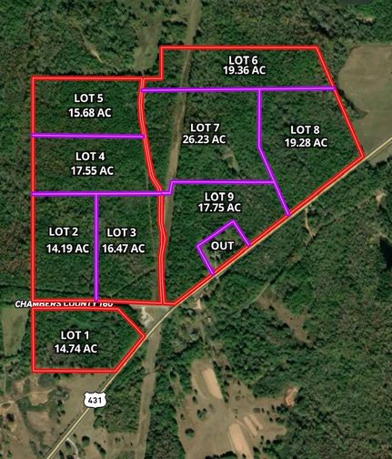 Farm and Ranch for sale in Chambers County, Alabama