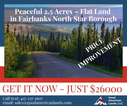 Land for sale in Fairbanks North Star Borough, Alaska