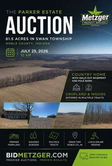 Farm and Ranch for sale in Noble County, Indiana