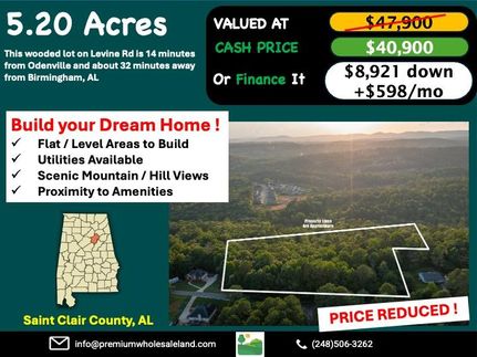 Undeveloped Land for sale in Saint Clair County, Alabama