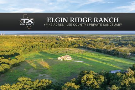 Land for sale in Lee County, Texas