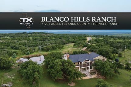 Land for sale in Blanco County, Texas