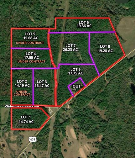 Farm and Ranch for sale in Chambers County, Alabama