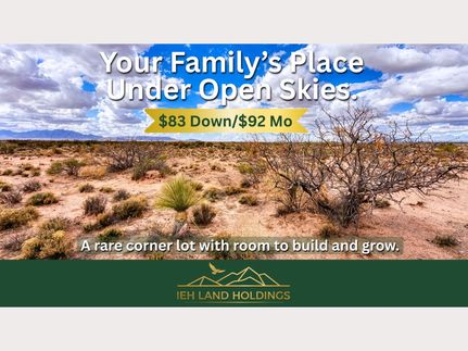 Homesite for sale in Luna County, New Mexico