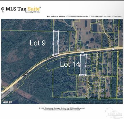 Undeveloped Land for sale in Escambia County, Florida
