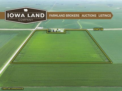 Land for sale in Grundy County, Iowa