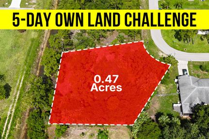 Homesite for sale in Lee County, Florida