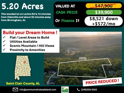 Undeveloped Land for sale in Saint Clair County, Alabama
